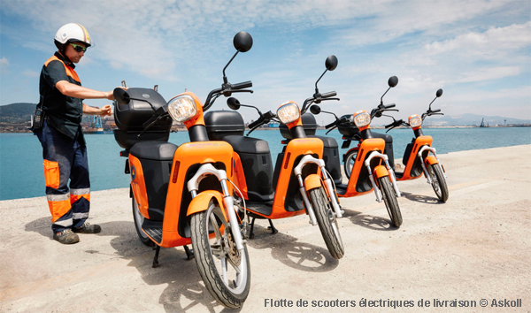 Scooters électriques utilitaires / livraison